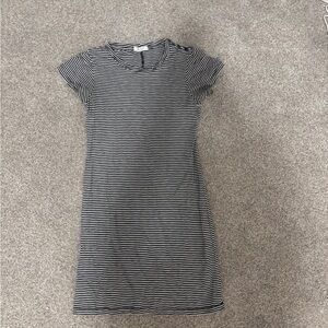 Rag & Bone Striped T Shirt Dress